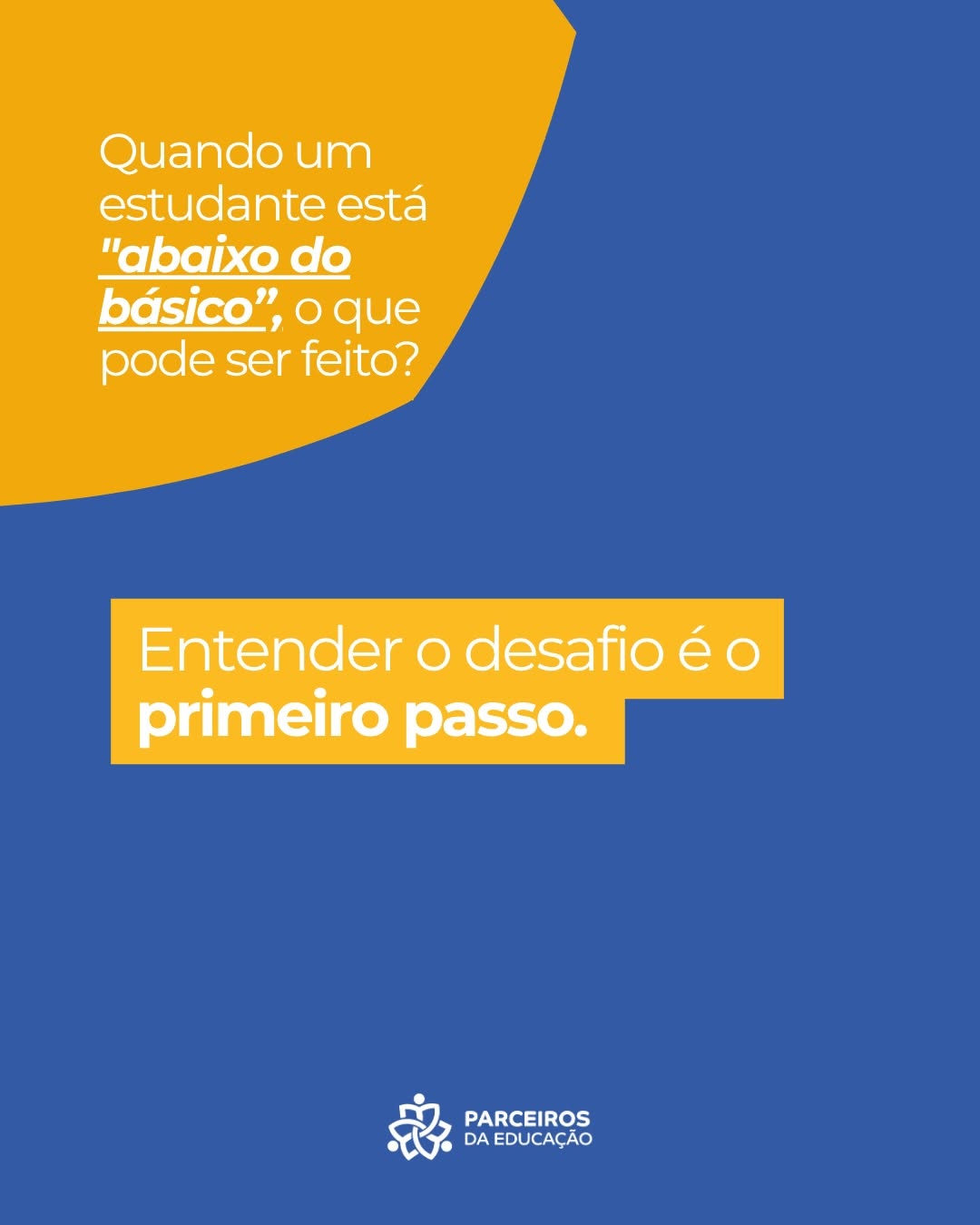 Post de Parceiros da Educação