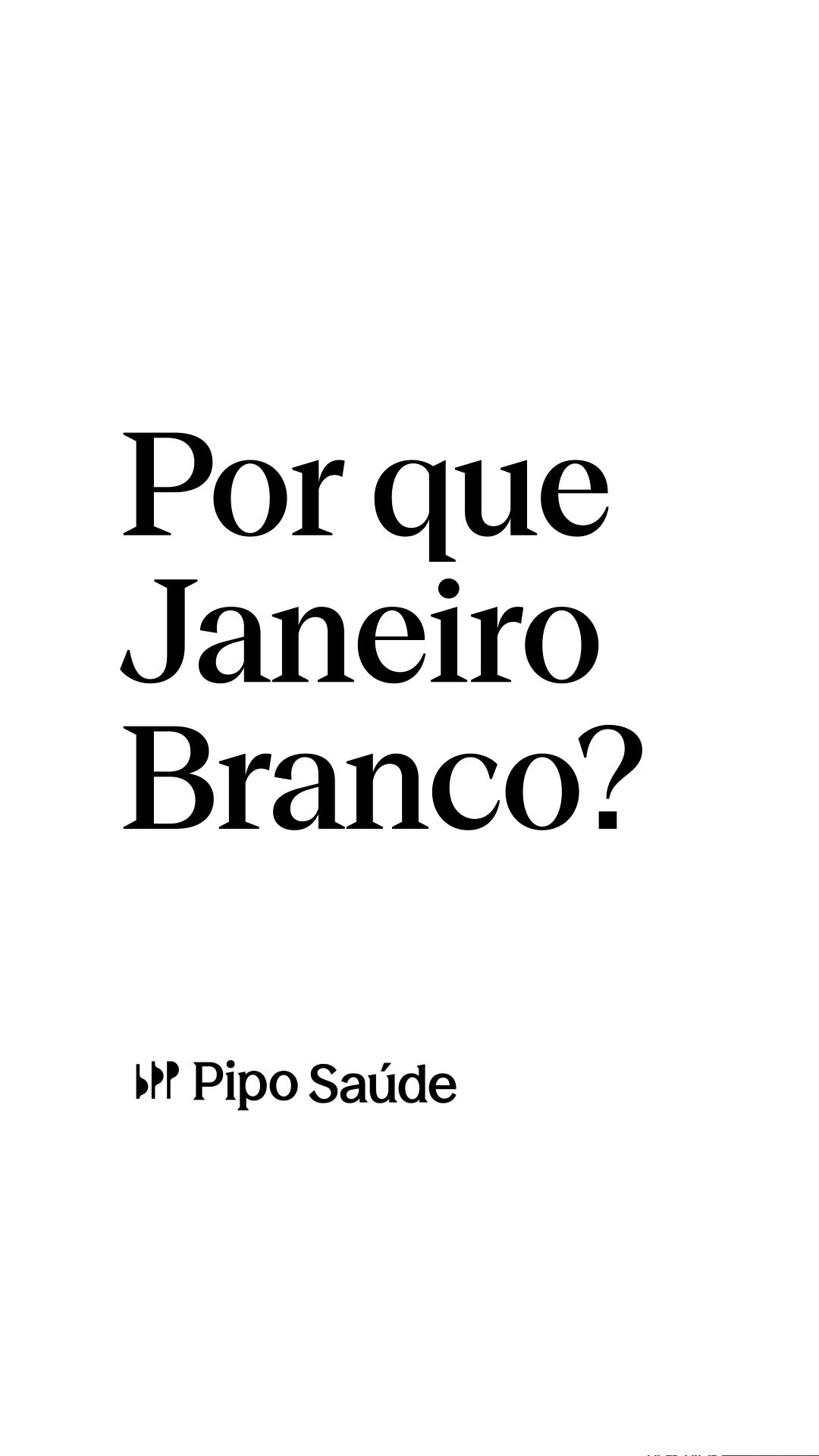 Post de Pipo Saúde