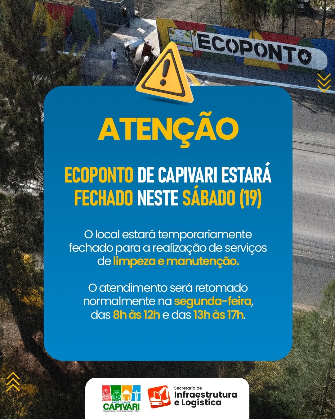 Post de Prefeitura de Capivari