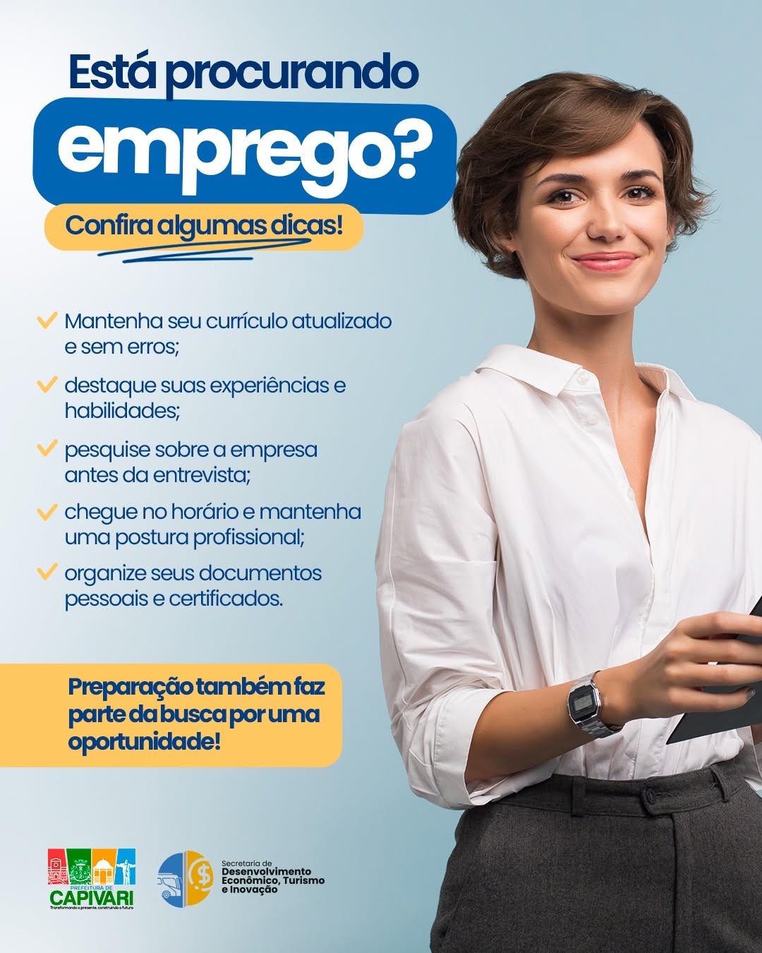 Post de Prefeitura de Capivari