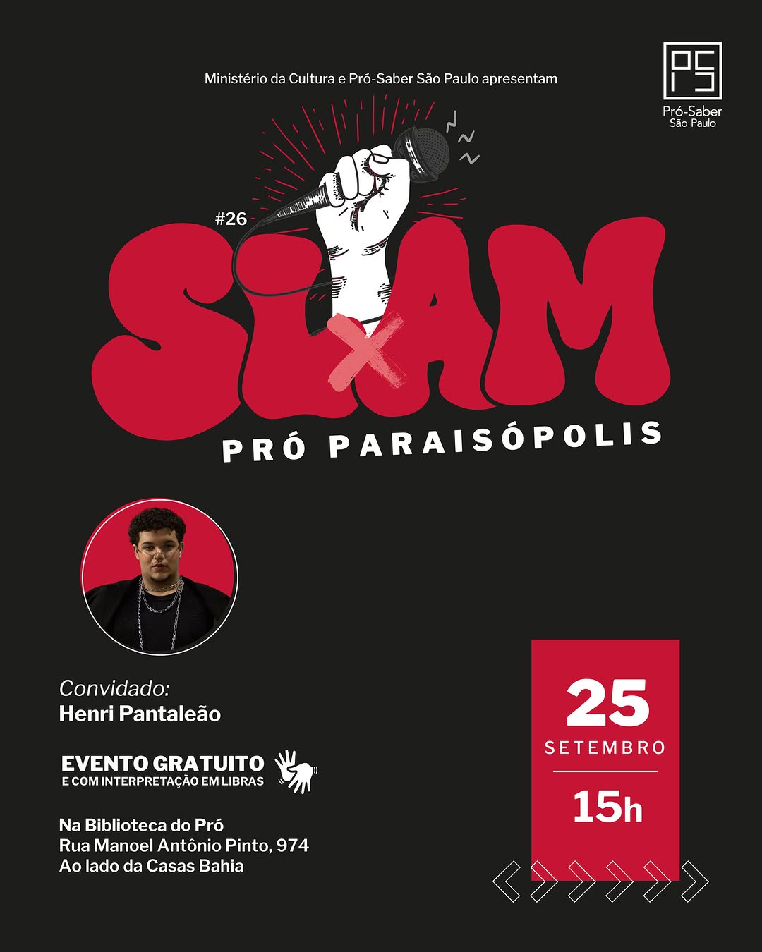 Post de Pró-Saber SP
