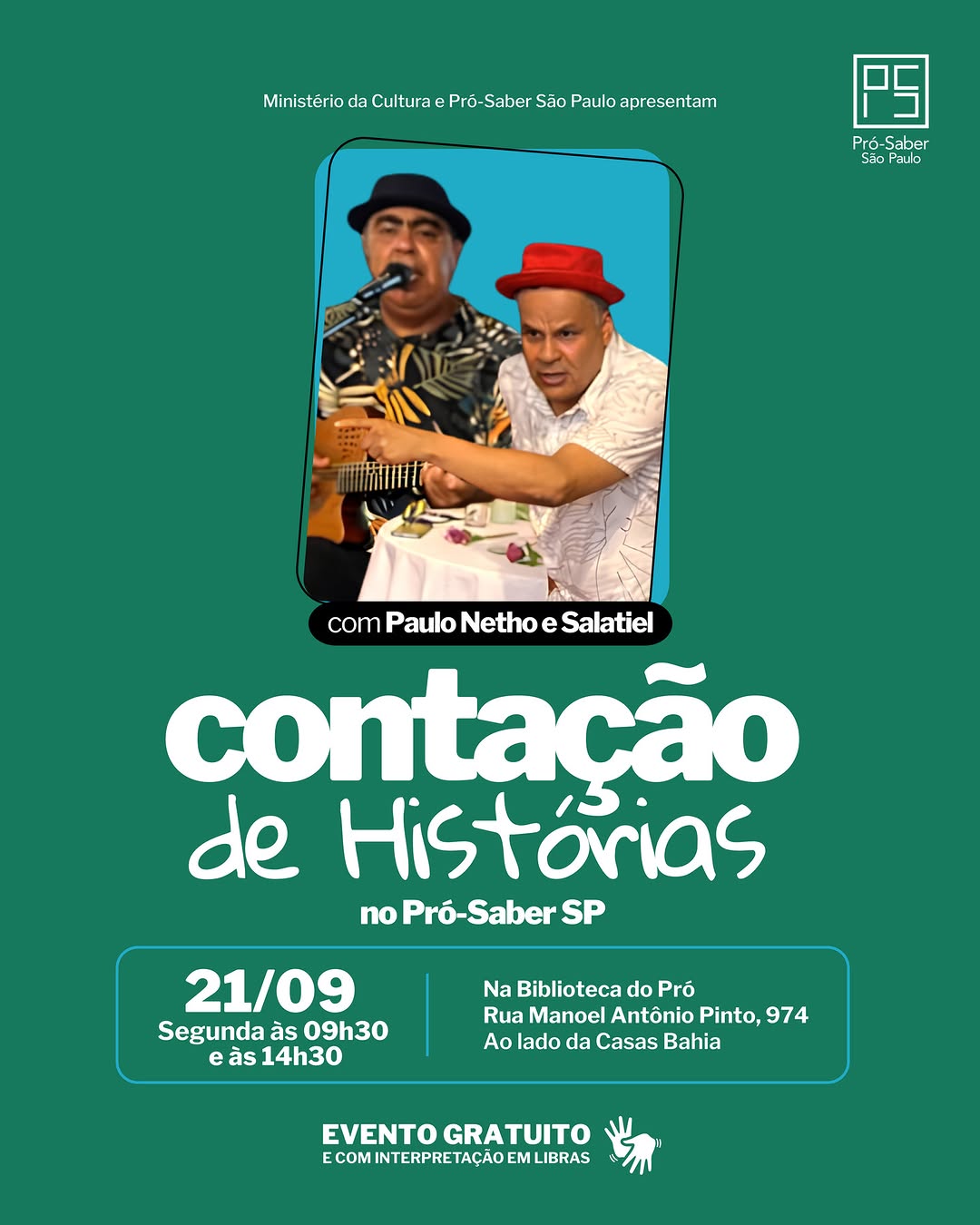 Post de Pró-Saber SP