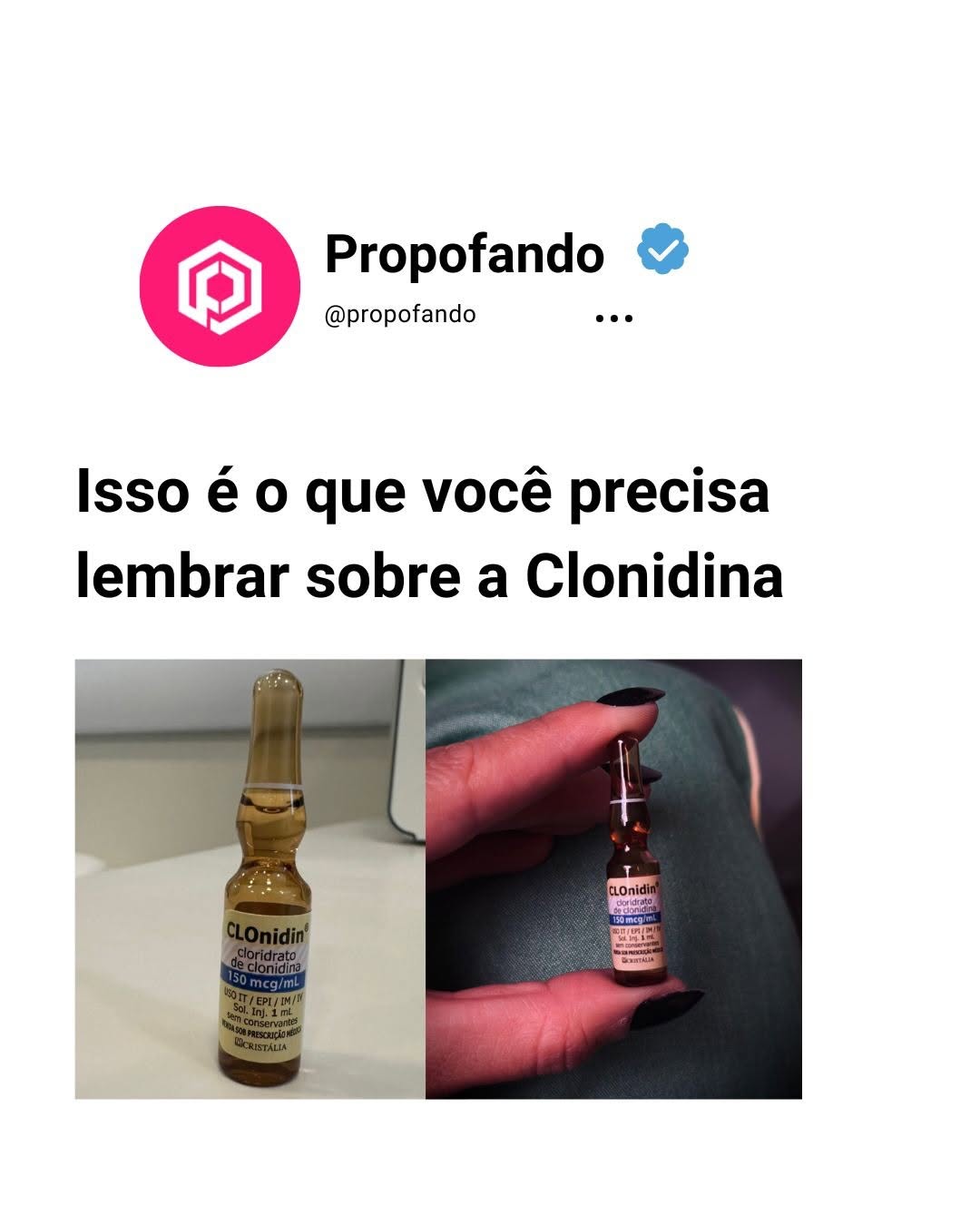 Post de Propofando