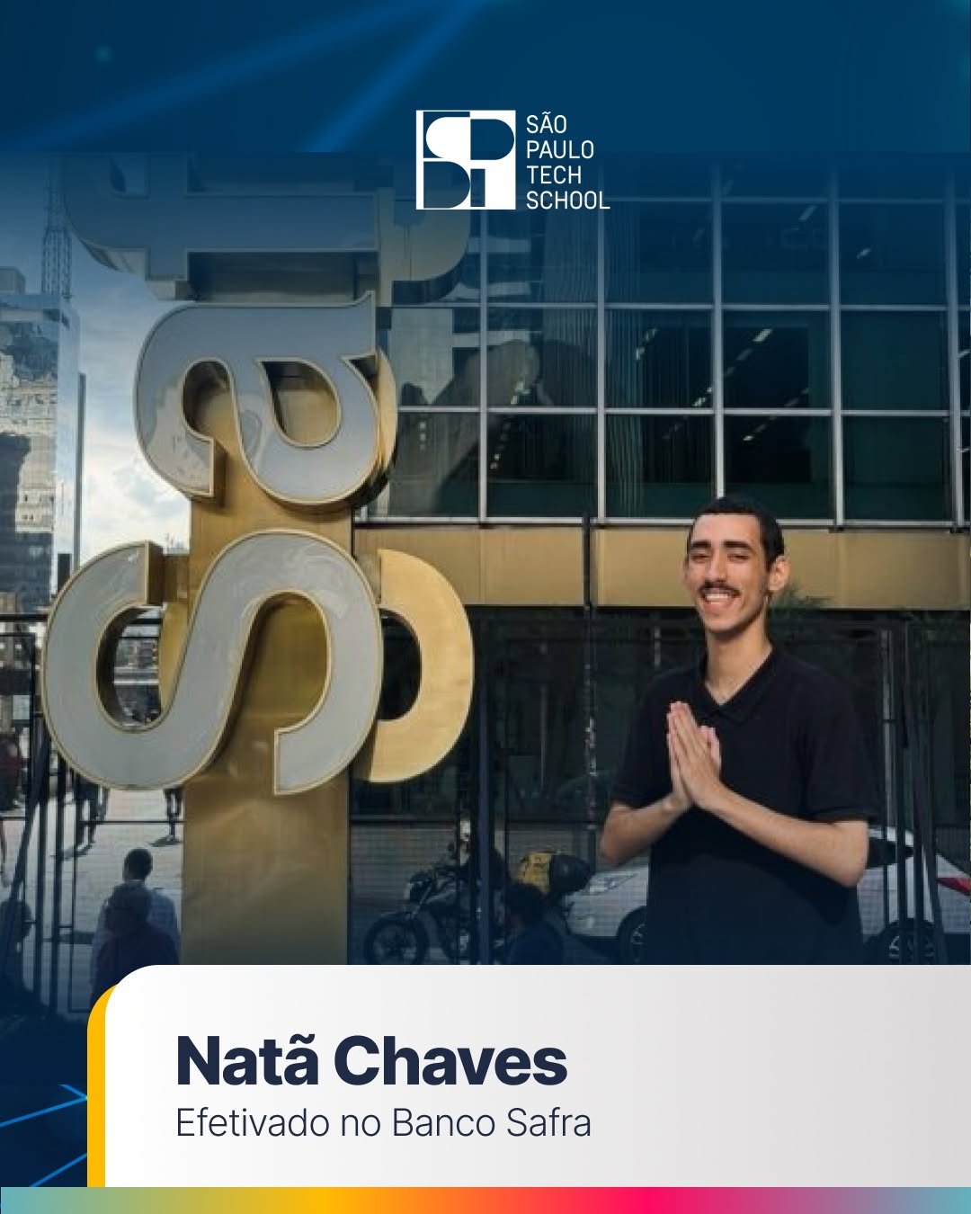 Post de São Paulo Tech School - SPTech
