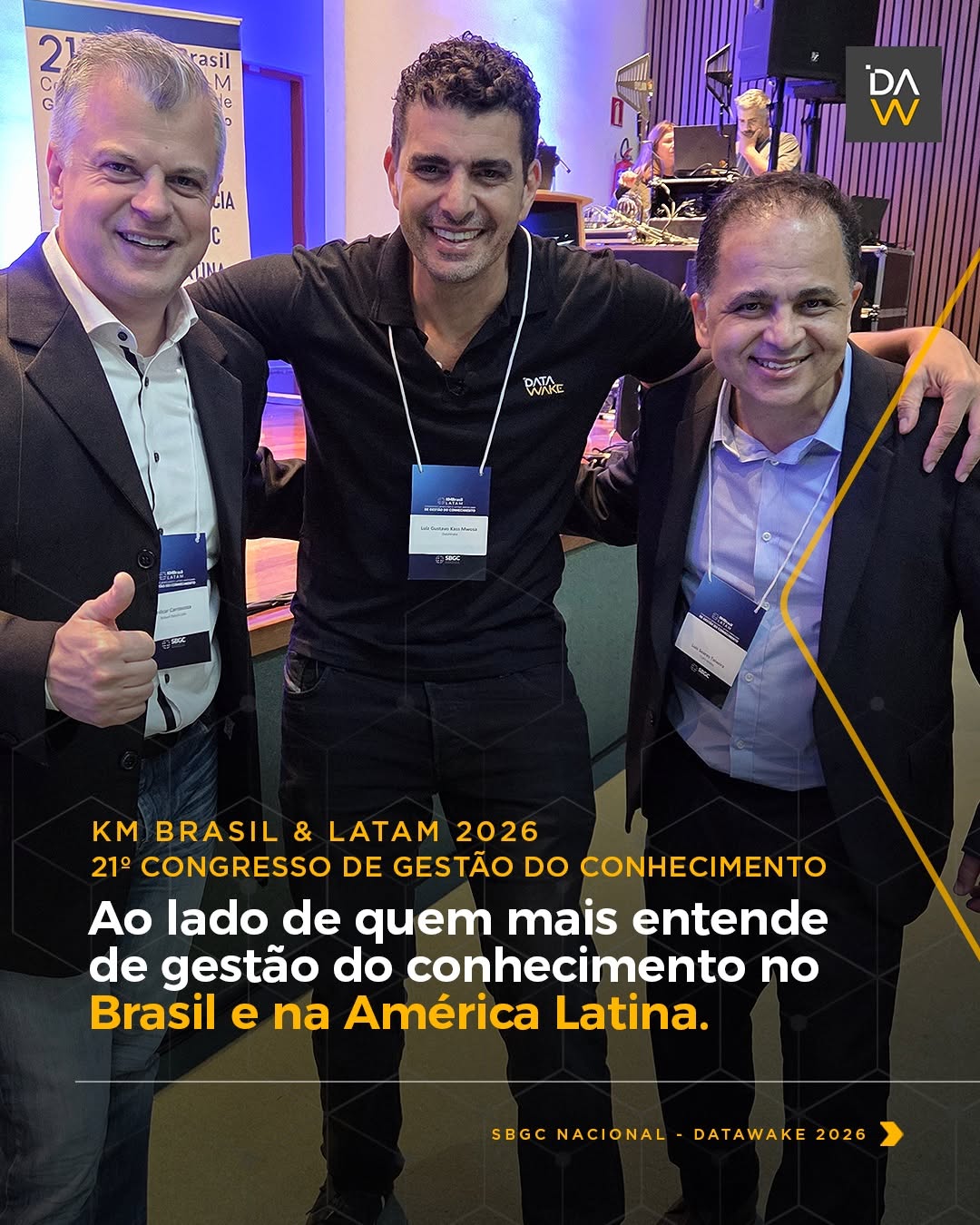 Post de SBGC - Sociedade Brasileira de Gestão do Conhecimento