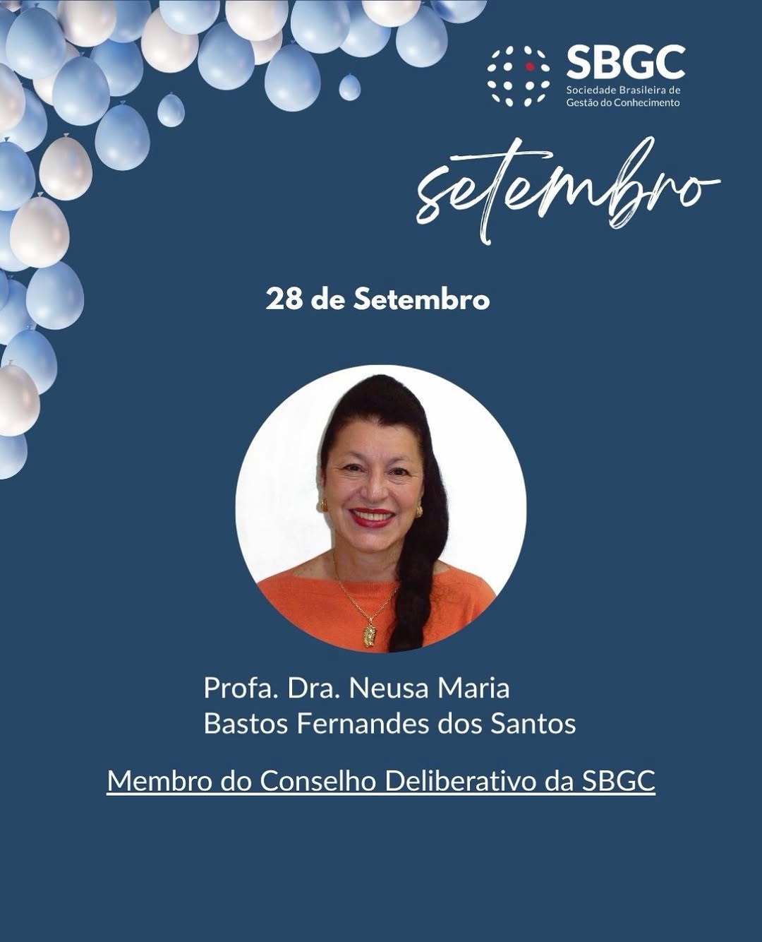 Post de SBGC - Sociedade Brasileira de Gestão do Conhecimento