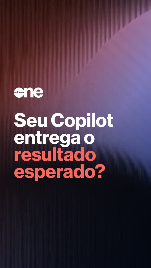 Post de SoftwareONE Brazil