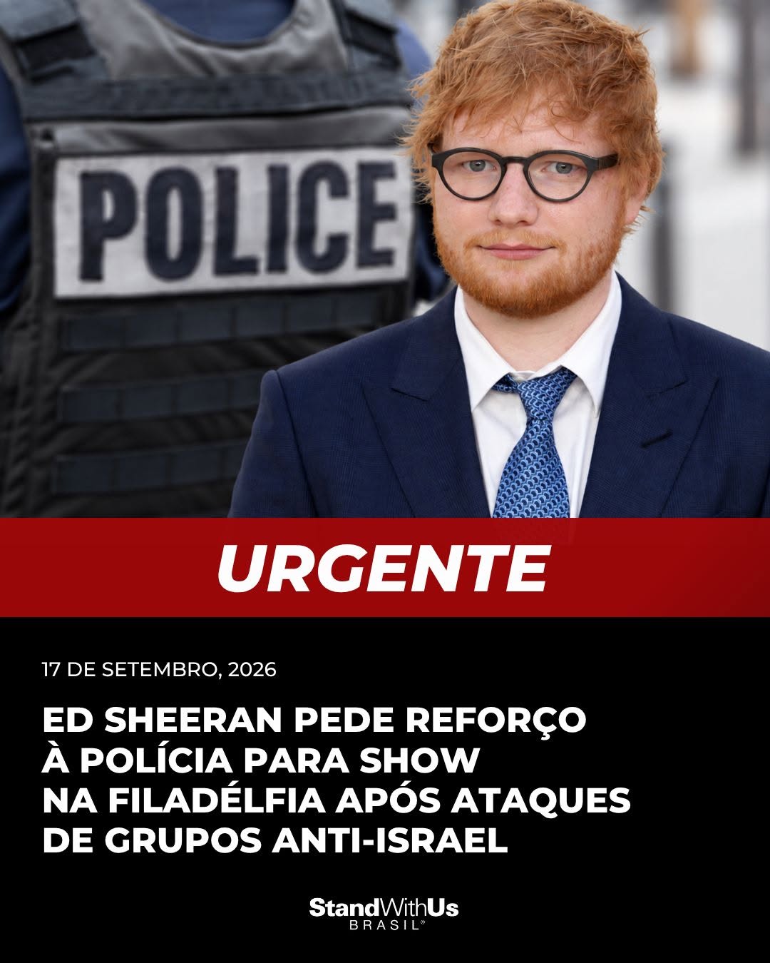 Post de StandWithUs Brasil