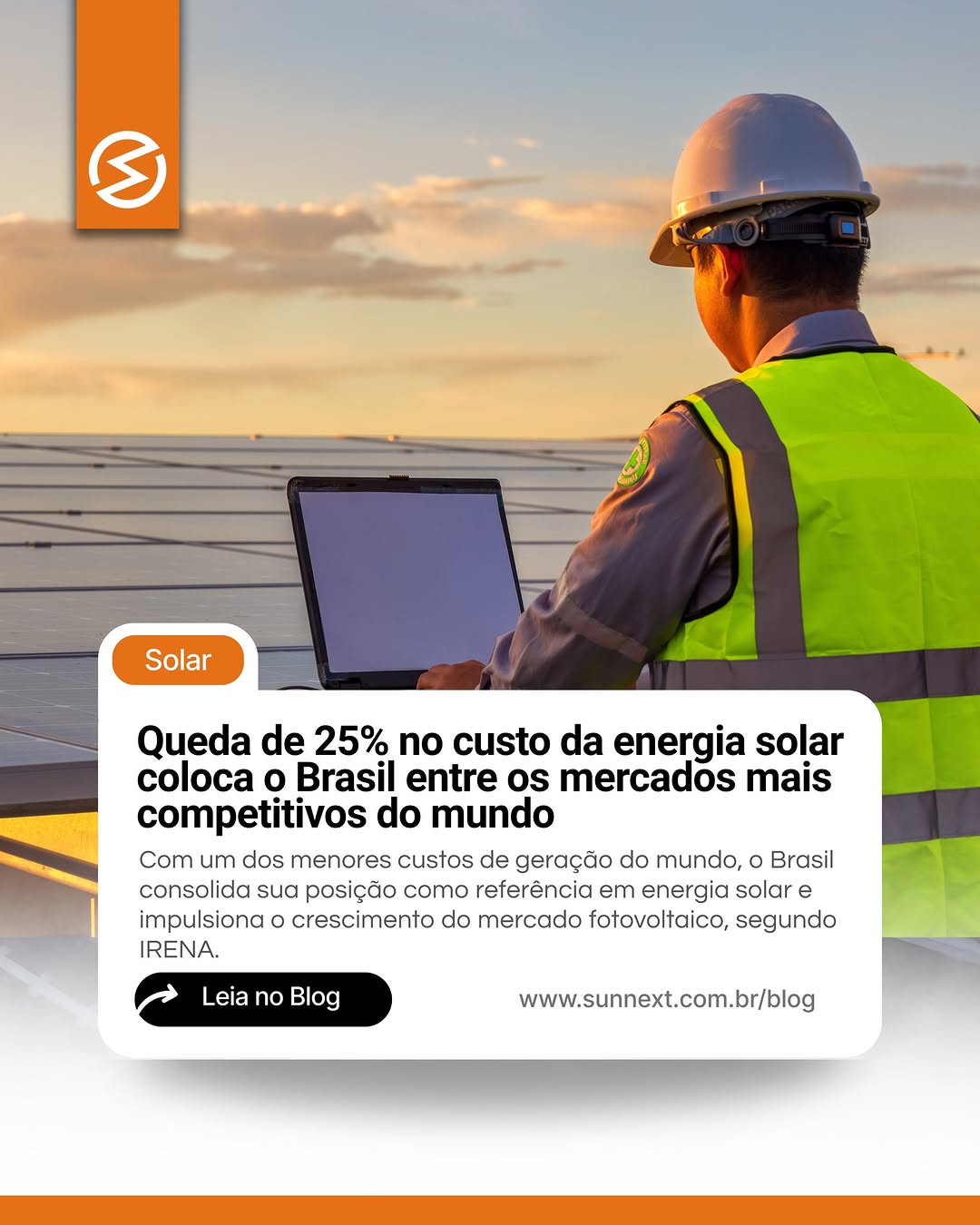 Post de SunNext - Energia Solar