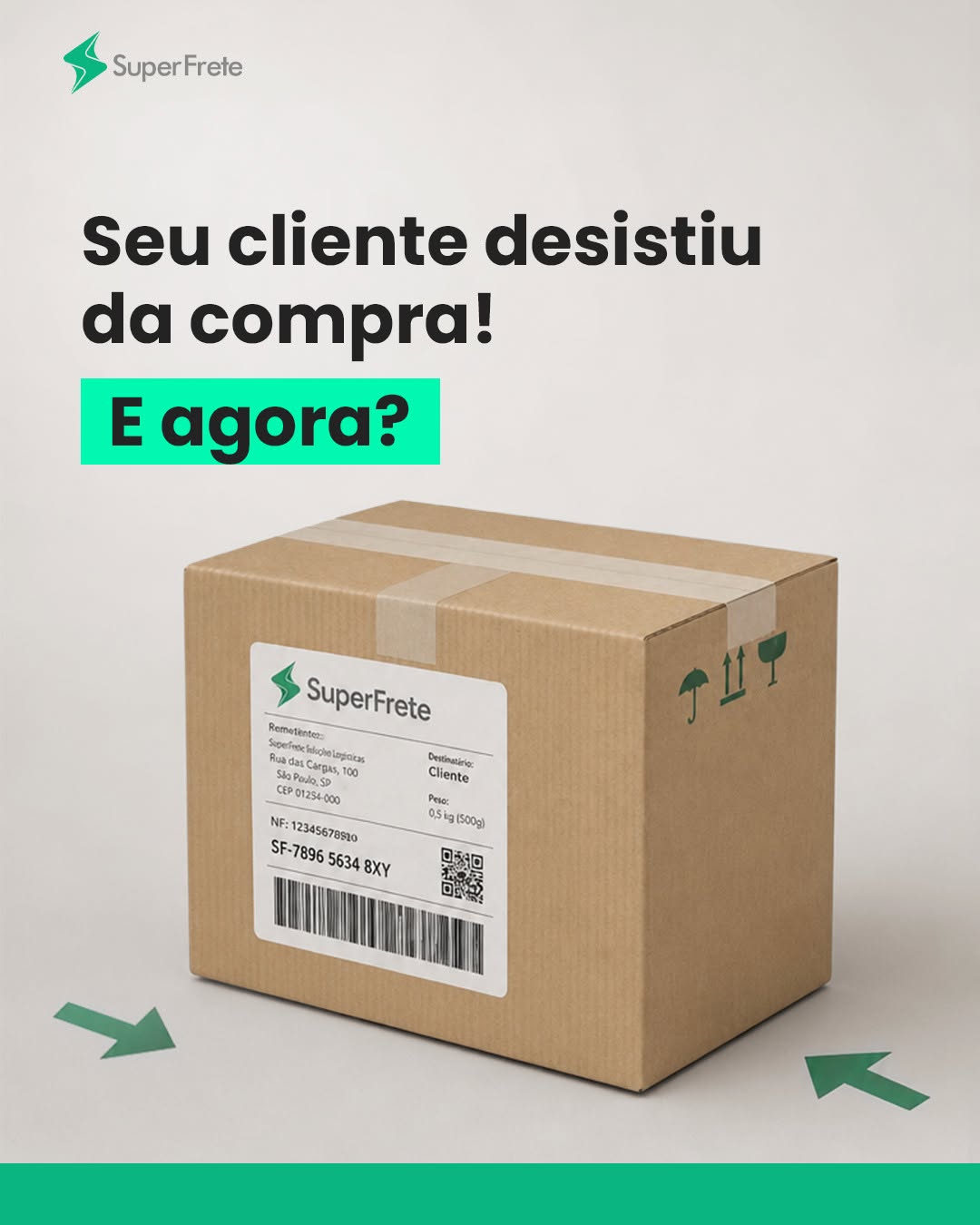 Post de SuperFrete
