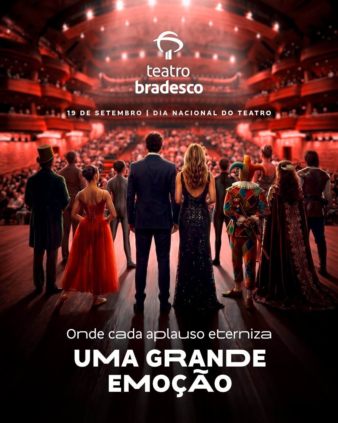 Post de Teatro bradesco