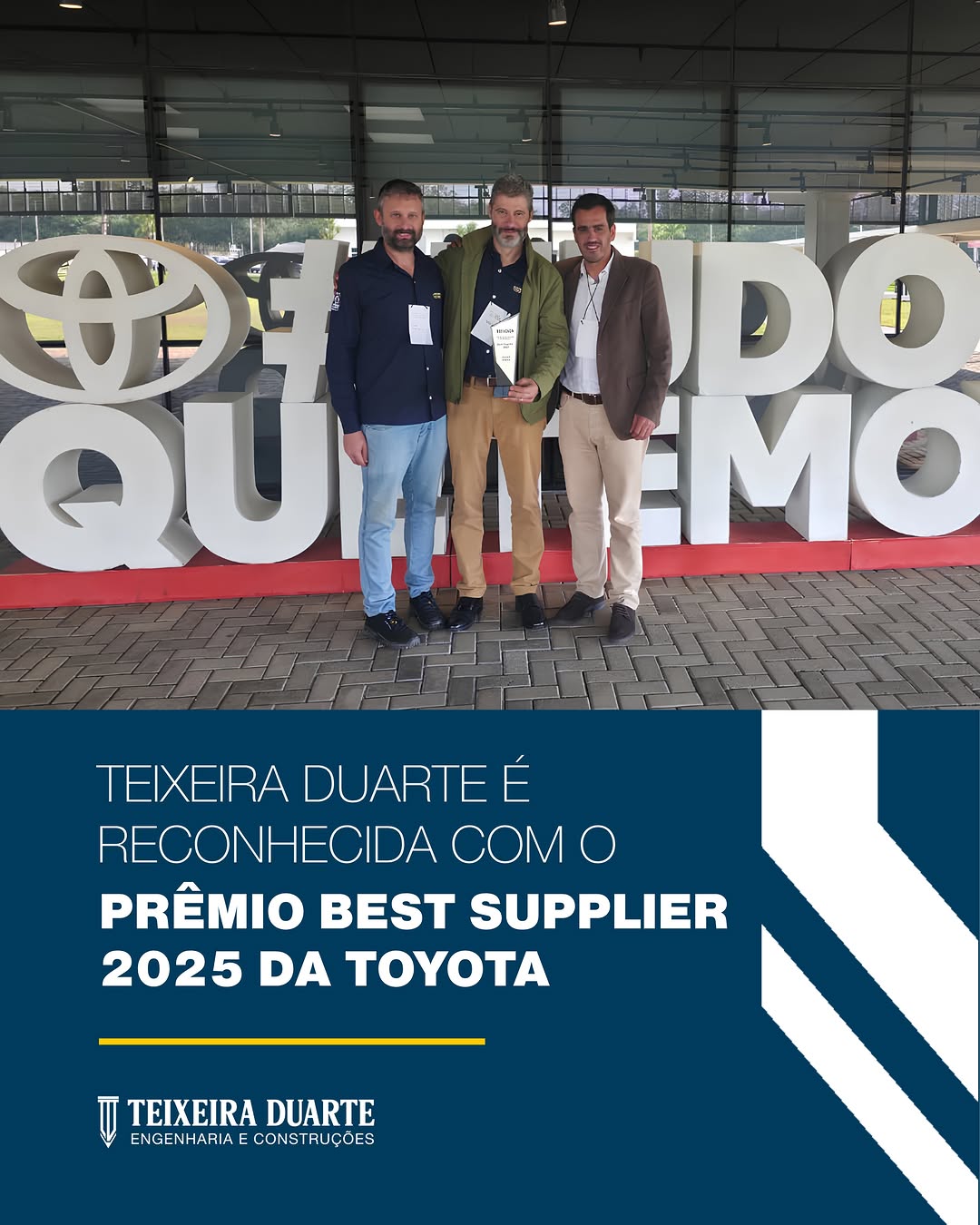 Post de Teixeira Duarte Engenharia e Construções - Brasil