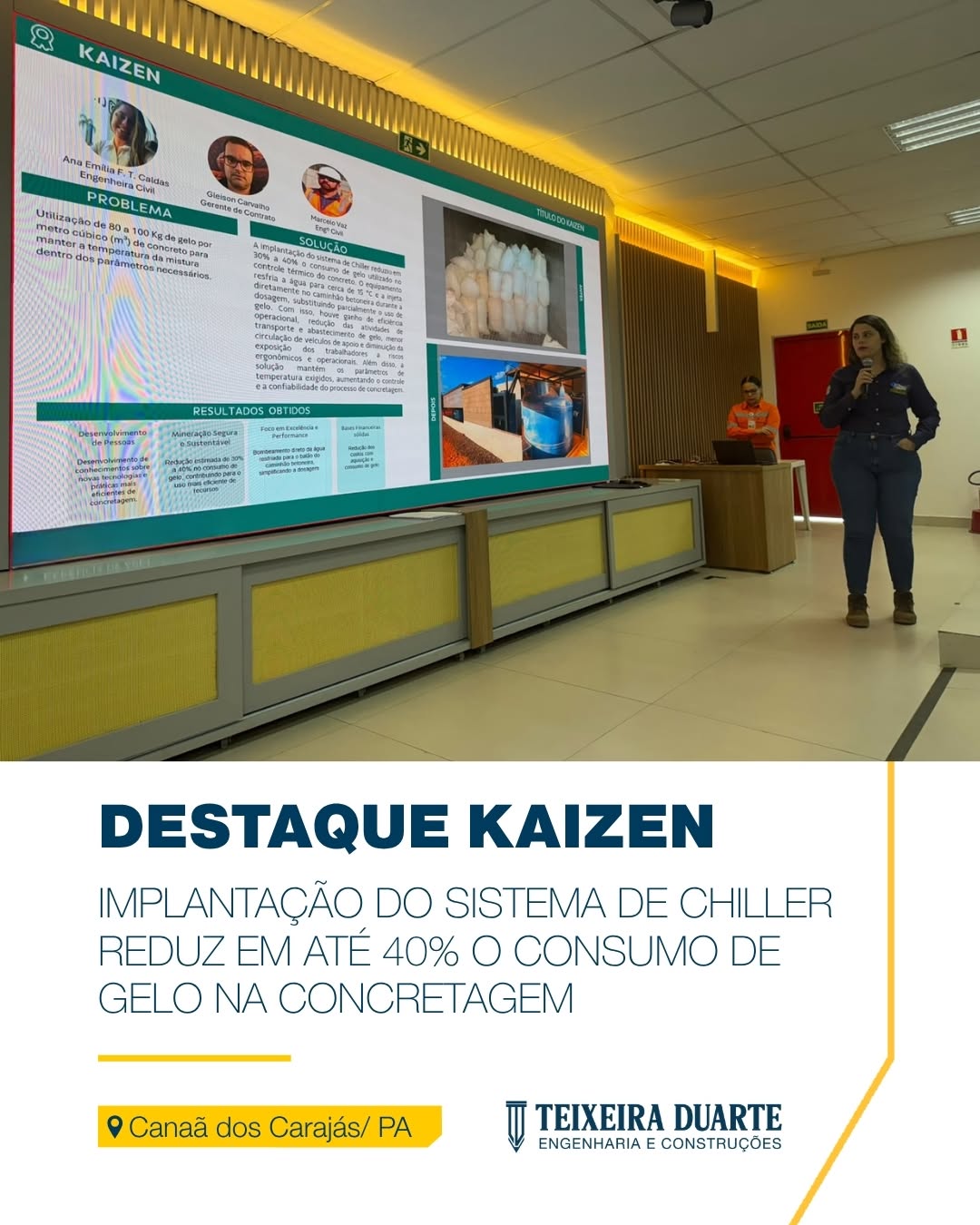 Post de Teixeira Duarte Engenharia e Construções - Brasil