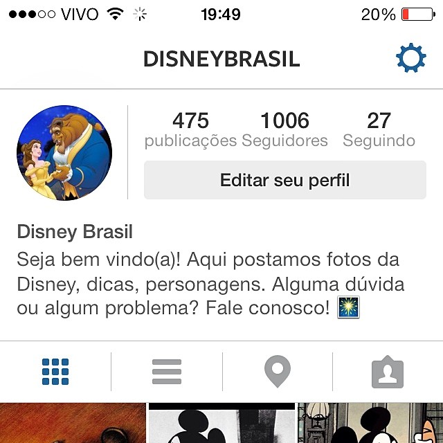 Post de The Walt Disney Company Brasil