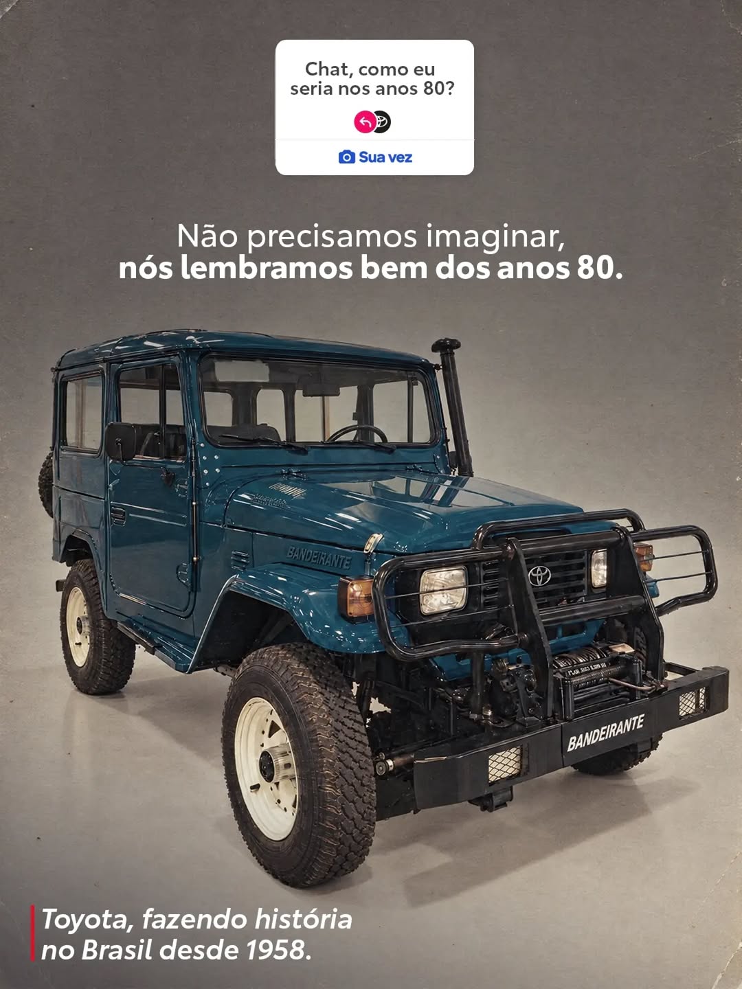 Post de Toyota do Brasil