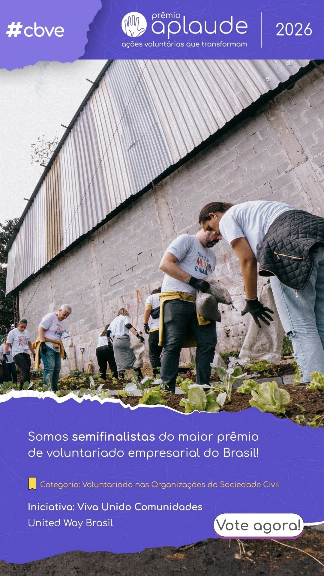 Post de United Way Brasil