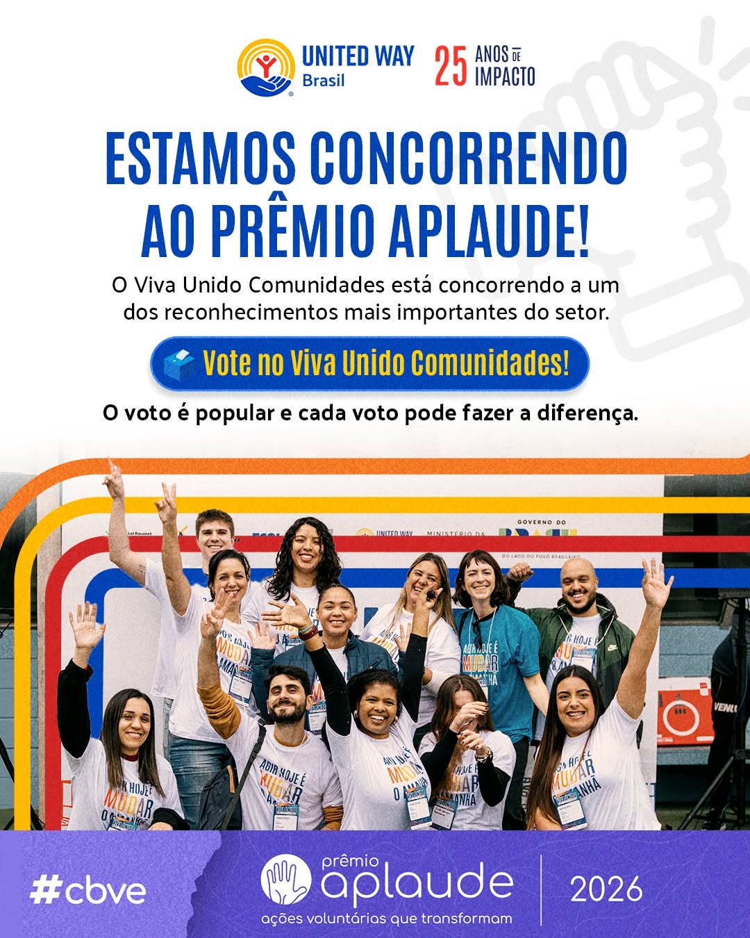 Post de United Way Brasil