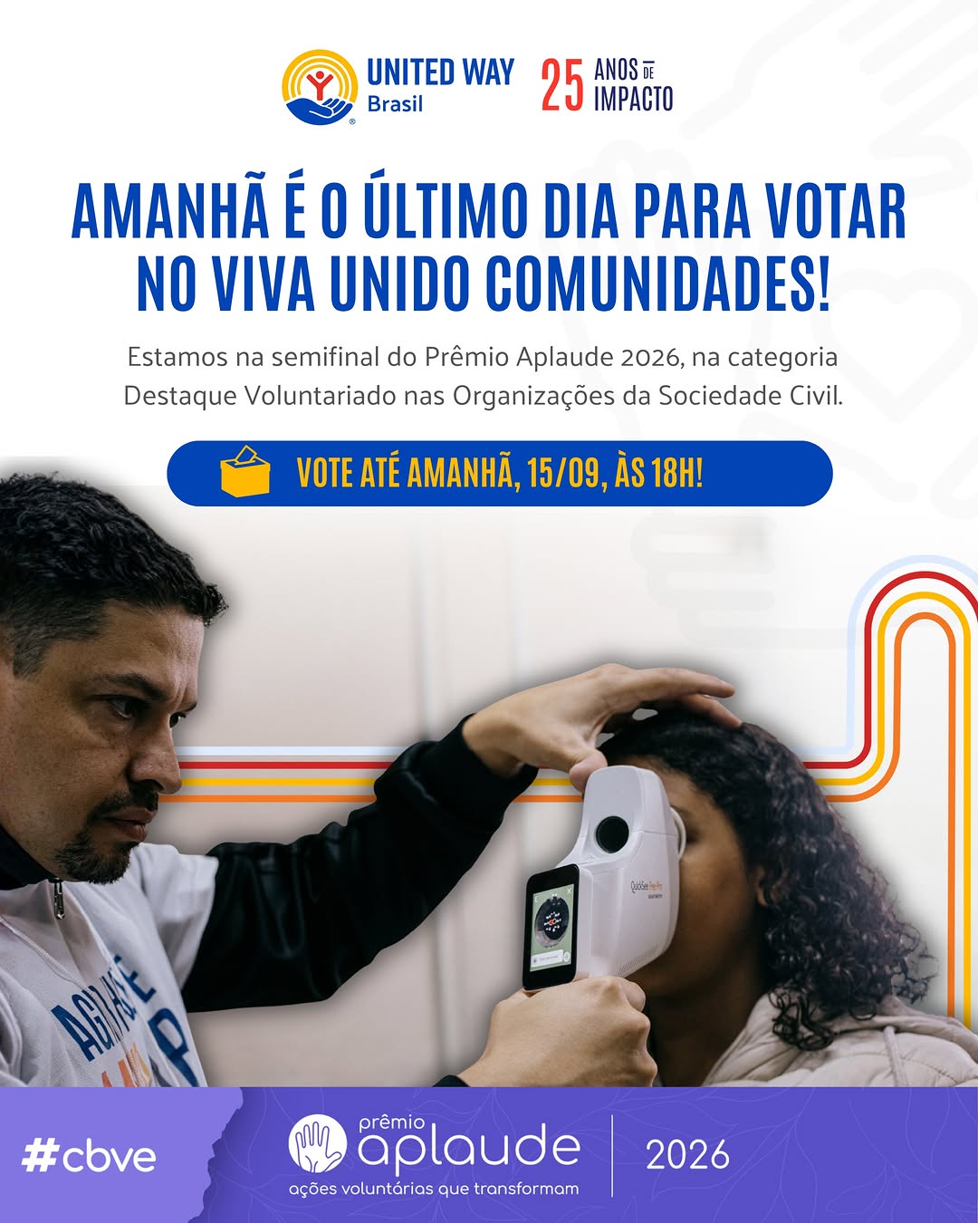 Post de United Way Brasil
