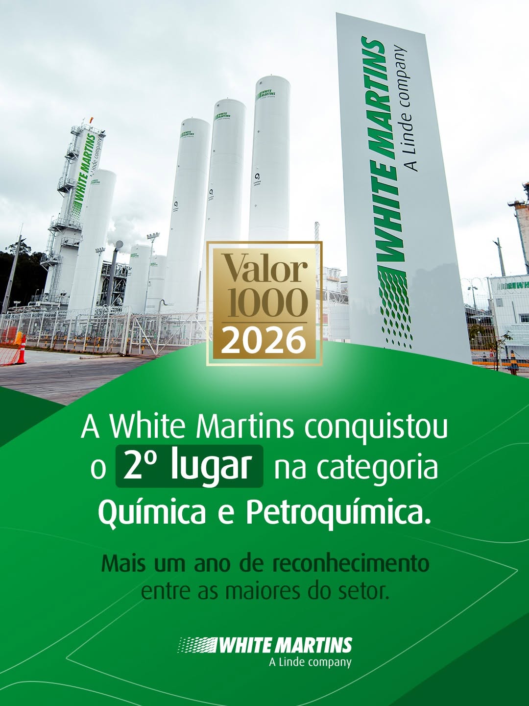 Post de White Martins