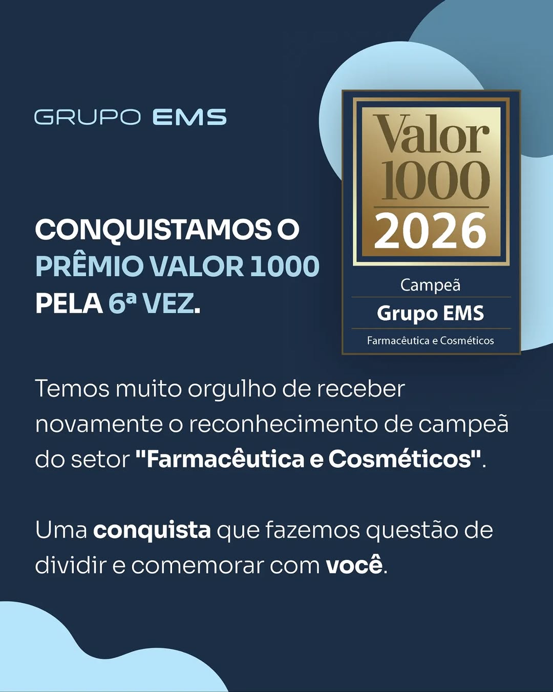 Post de EMS Farmaceutica