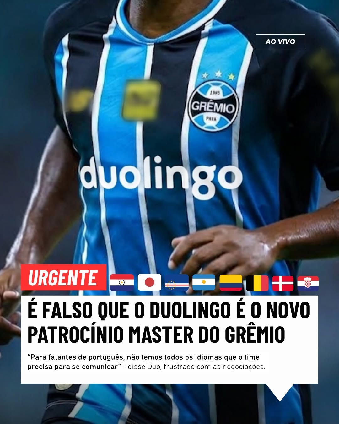 Post de Duolingo Brasil