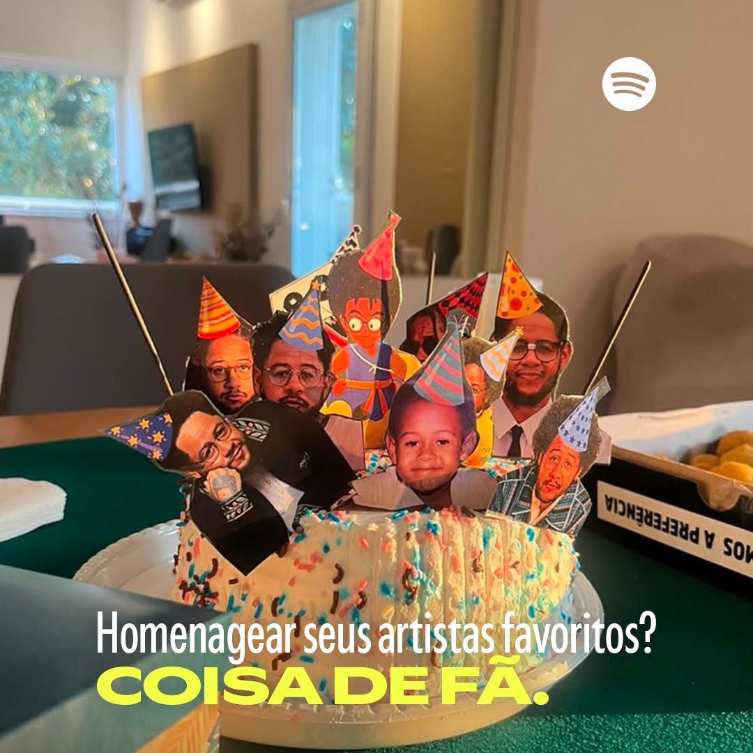 Post de Spotify Brasil