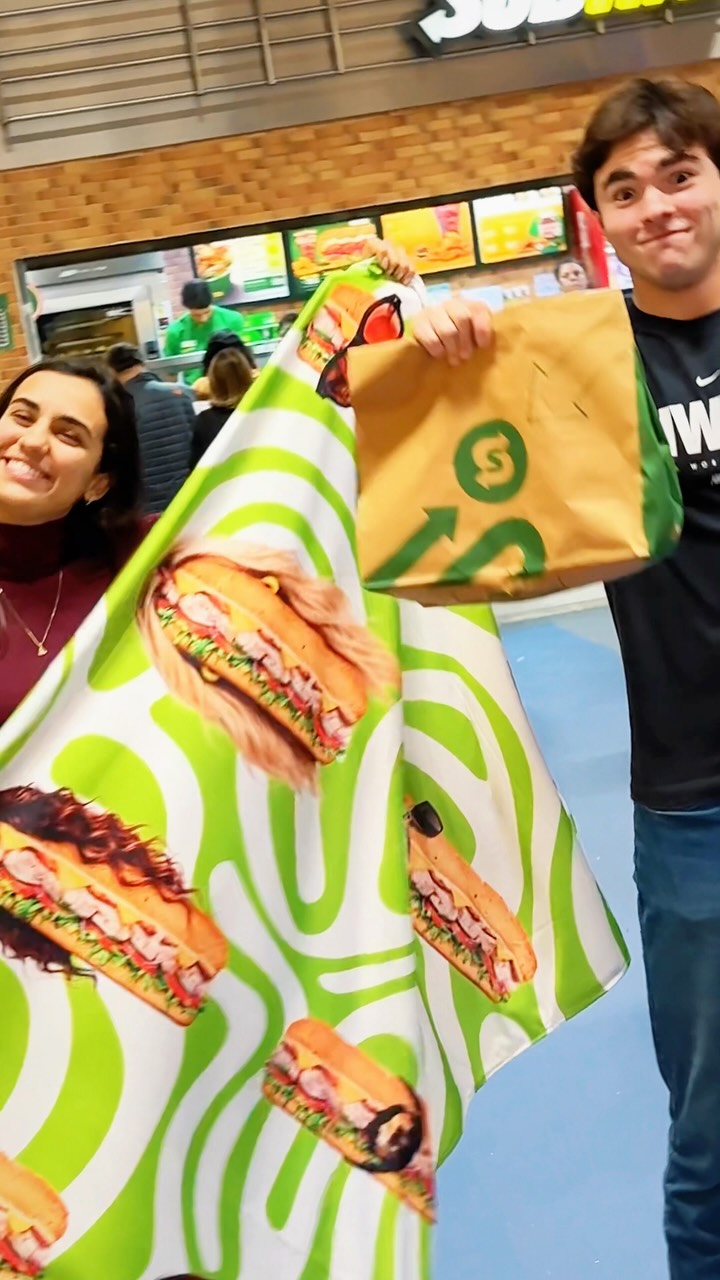 Post de Subway Brasil