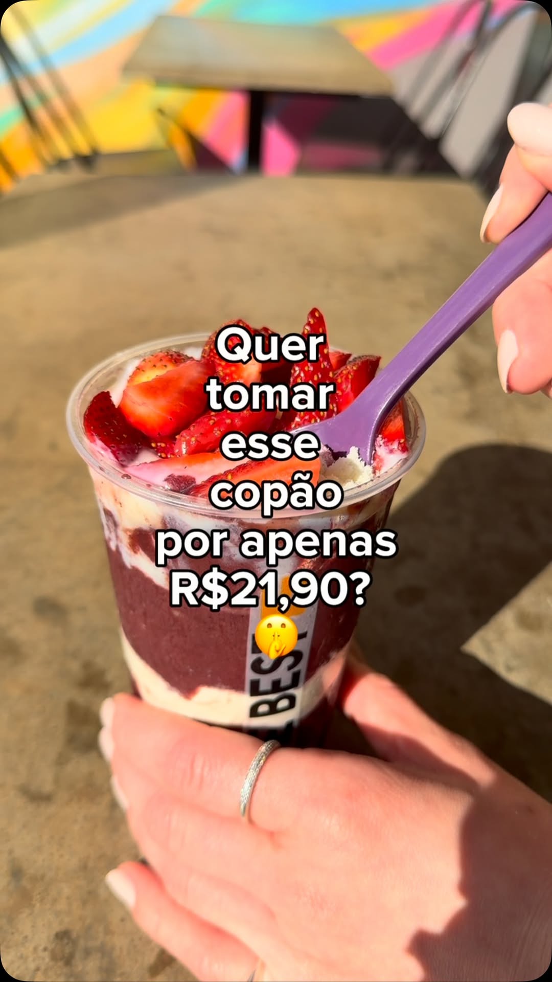 Post de The Best Açaí