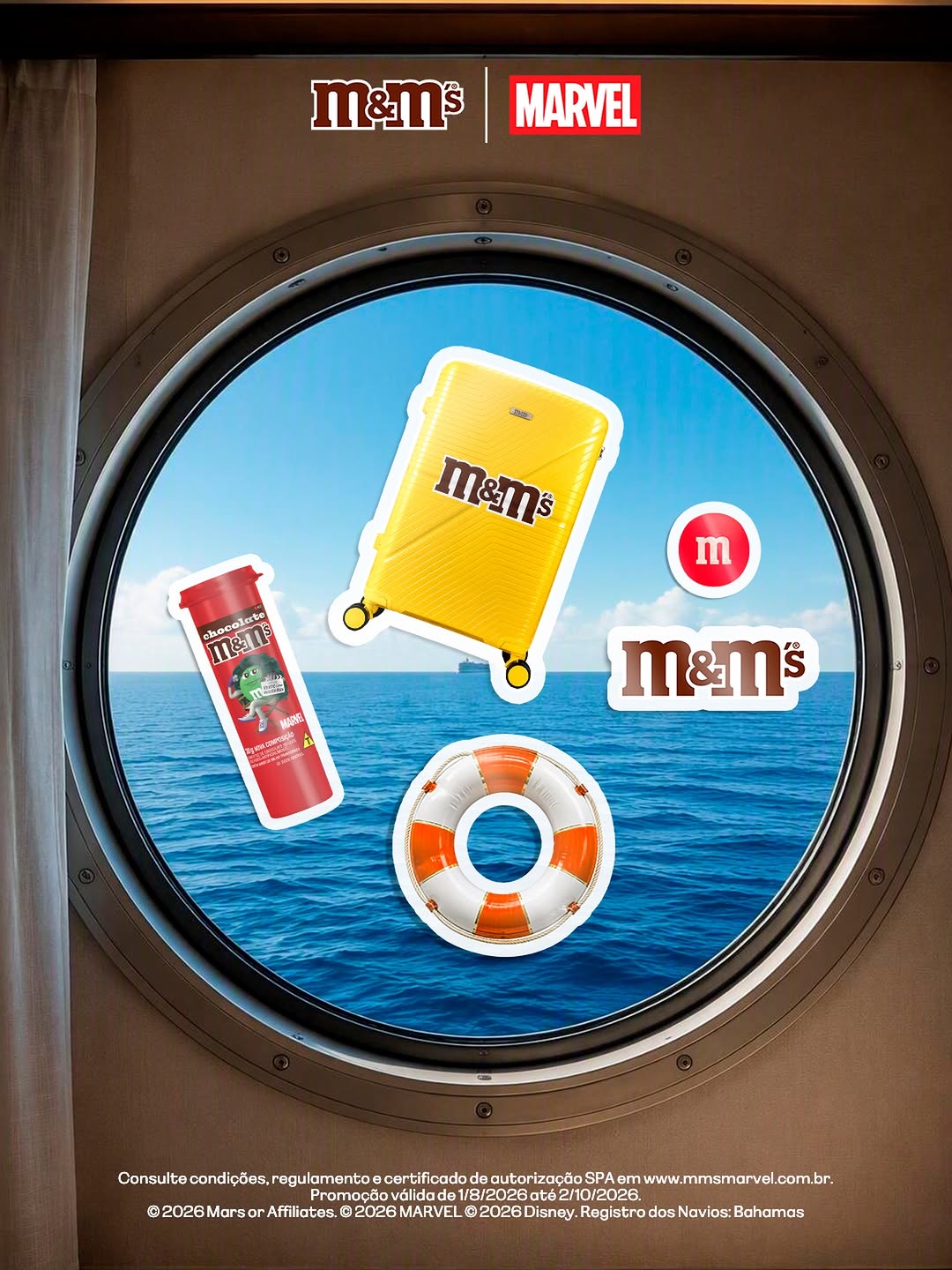 Post de M&M's Brasil