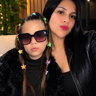 Mamãe Valesca e Mel Vasconcelos