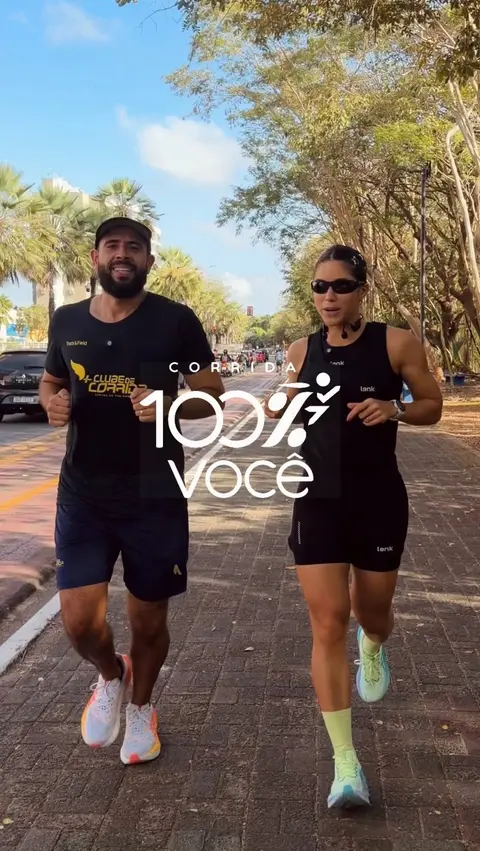 Post de Gabi Pinho com Corrida 100 Você