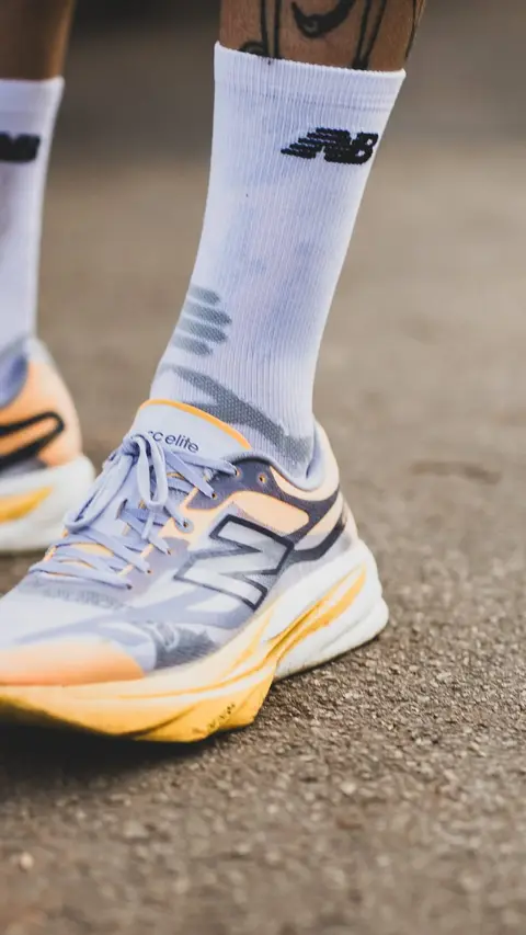 Post de Gabriel Fop com New Balance BR