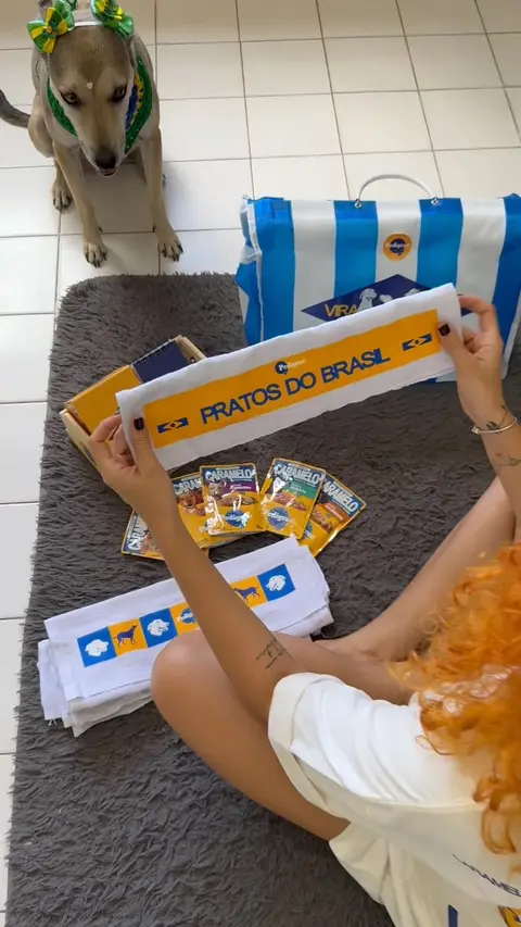 Post de Sky e Jhessica Oliveira com Pedigree