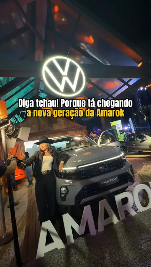 Post de Diego e Gabi com Volkswagen