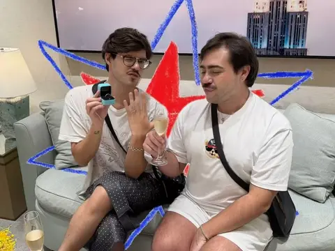 Post de Ga Cassiano e Lucas Albuquerque com Tiffany Co Brasil