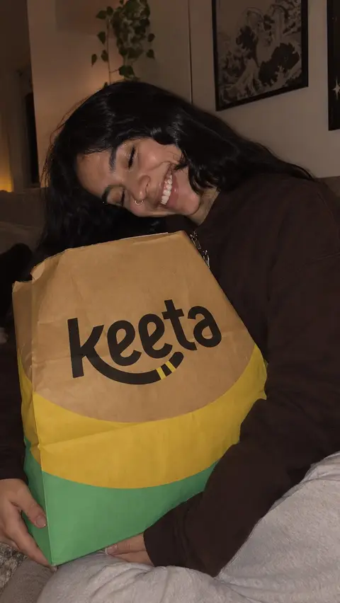 Post de Corine Monção com Keeta