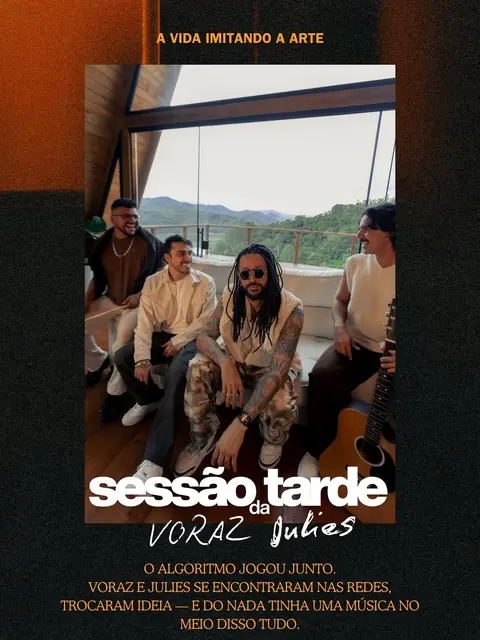 Post de Julies Mazarini com Spotify Brasil
