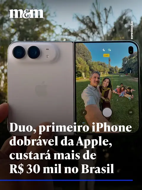 Post de Meio & Mensagem com Apple