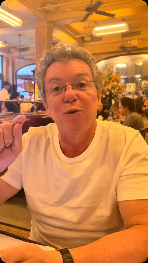 Post de Boninho com SBT