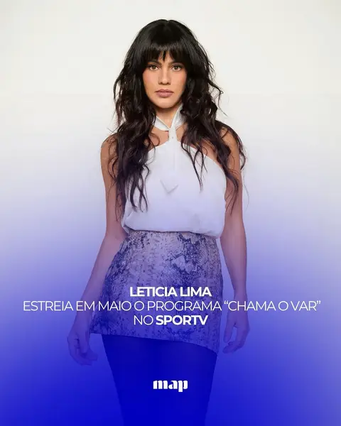 Post de Letícia Lima com SporTV