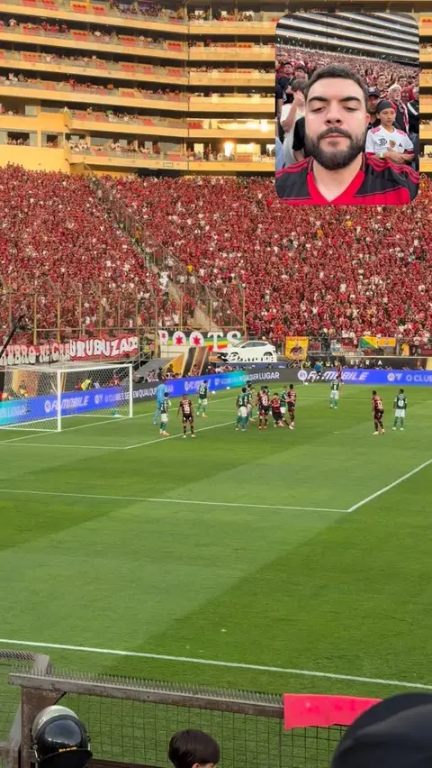 Post de Luqueta com Flamengo