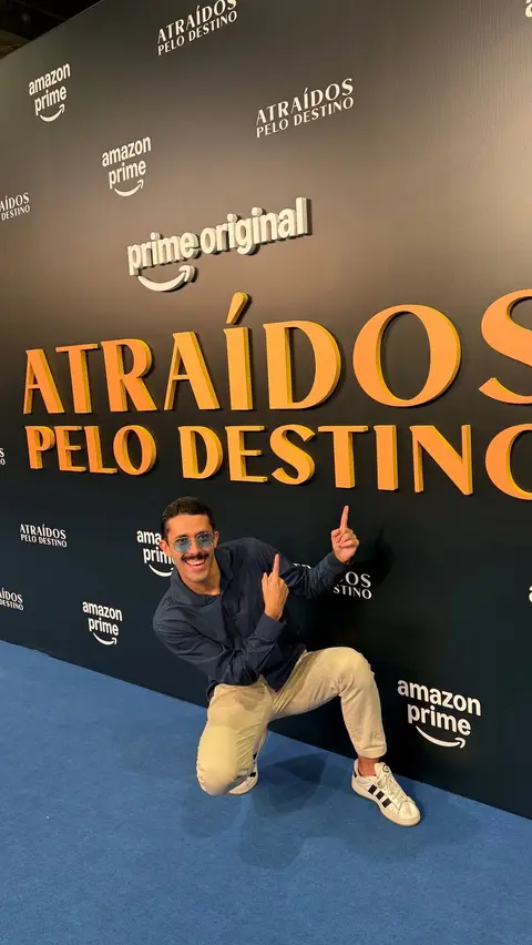 Post de Felipe Paiva com Prime Video Brasil