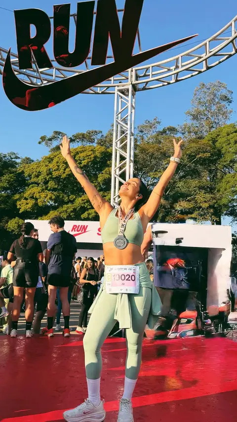 Post de Ju Moraes com Nike Brasil