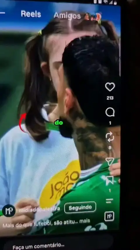 Post de Valentina Falanga com Palmeiras